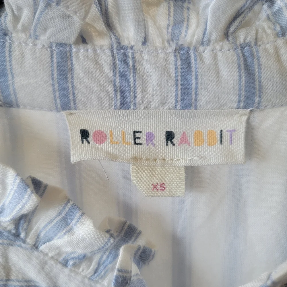 ROLLER RABBIT Womens white and blue paisley print dress - Picture 5 of 10